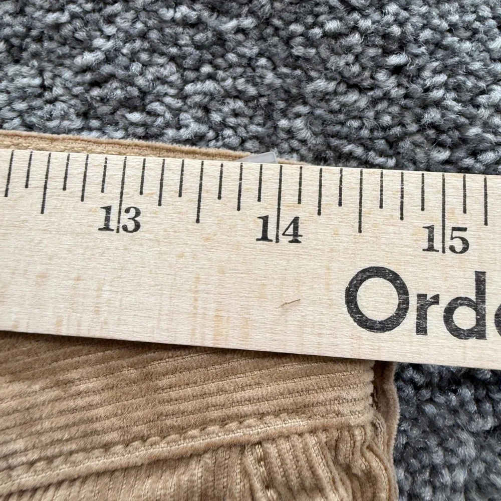 Taylor Stitch Democratic Fit Corduroy Pants Tan Khaki Men 29 Trousers San Fran